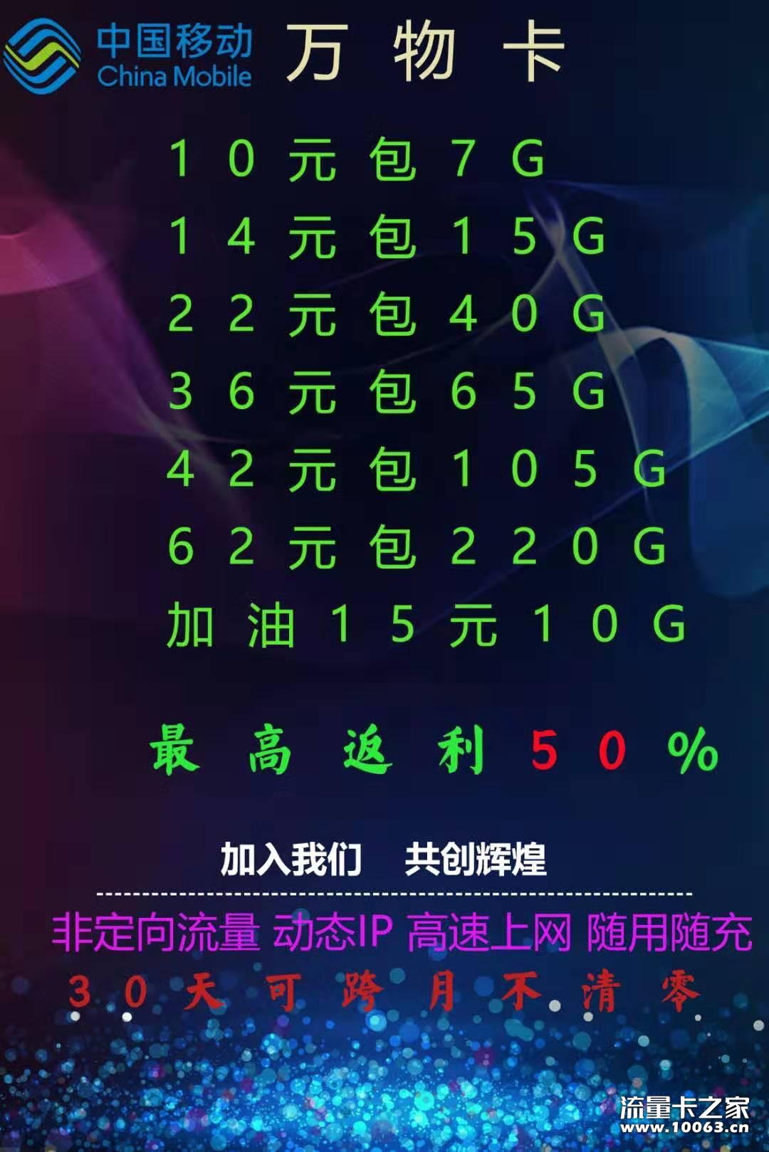 【创网】移动联通电信流量卡，招代理