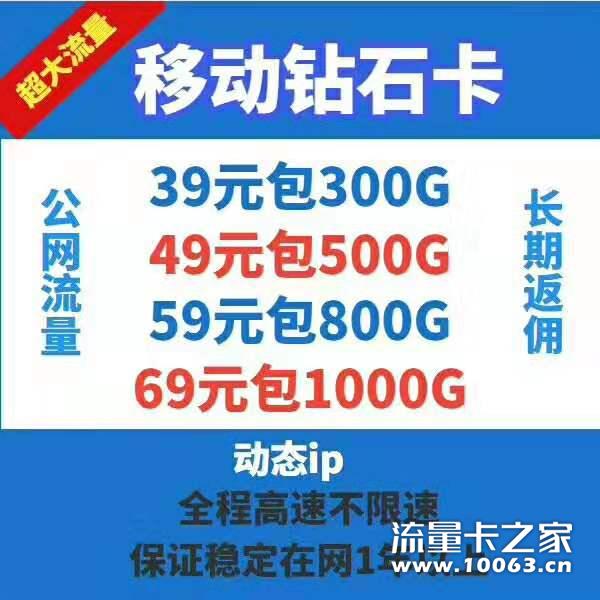 移动钻石卡招代理
