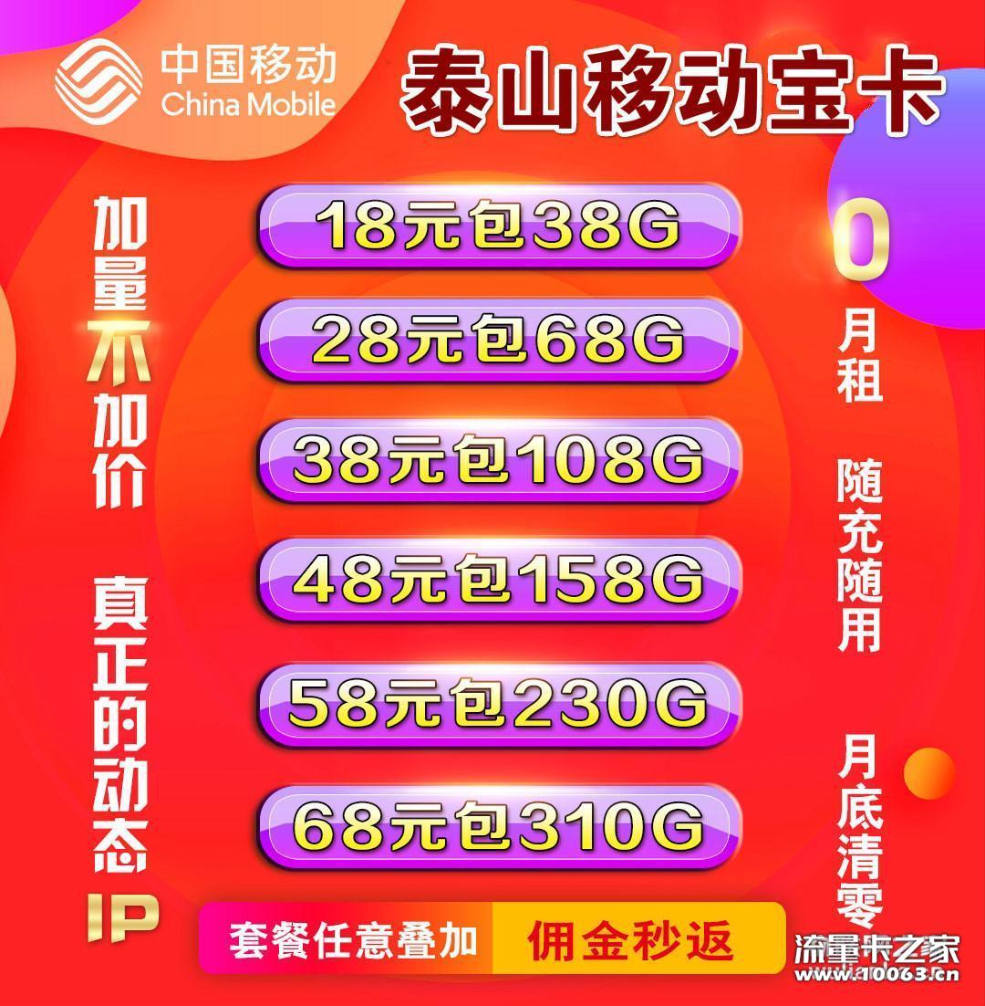 移动泰山卡 动态ip  三切卡板