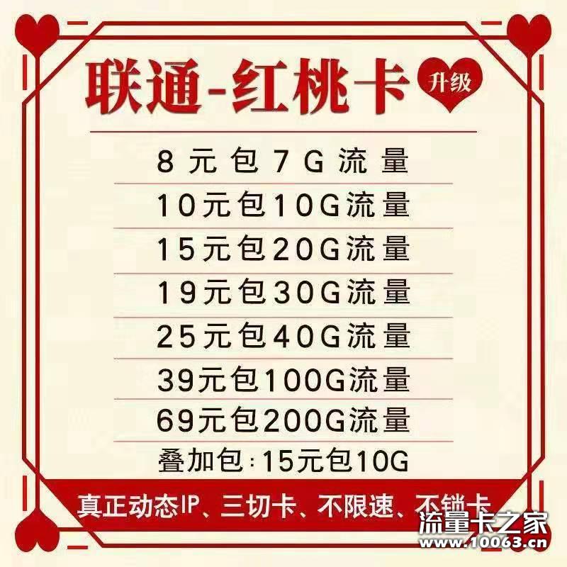中泽179联通红桃卡返利45%