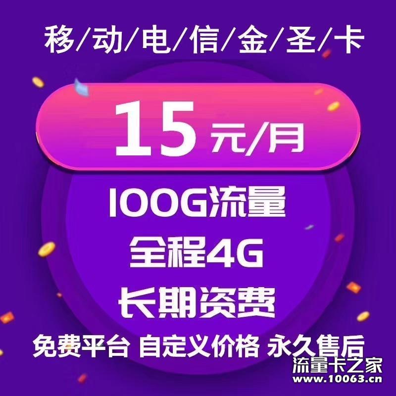 电信15包100出货 