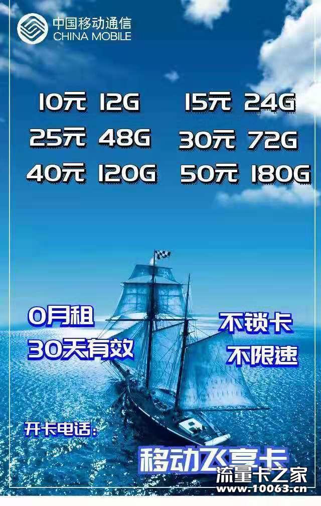 【移动飞享卡】【返利%50】欢迎来谈