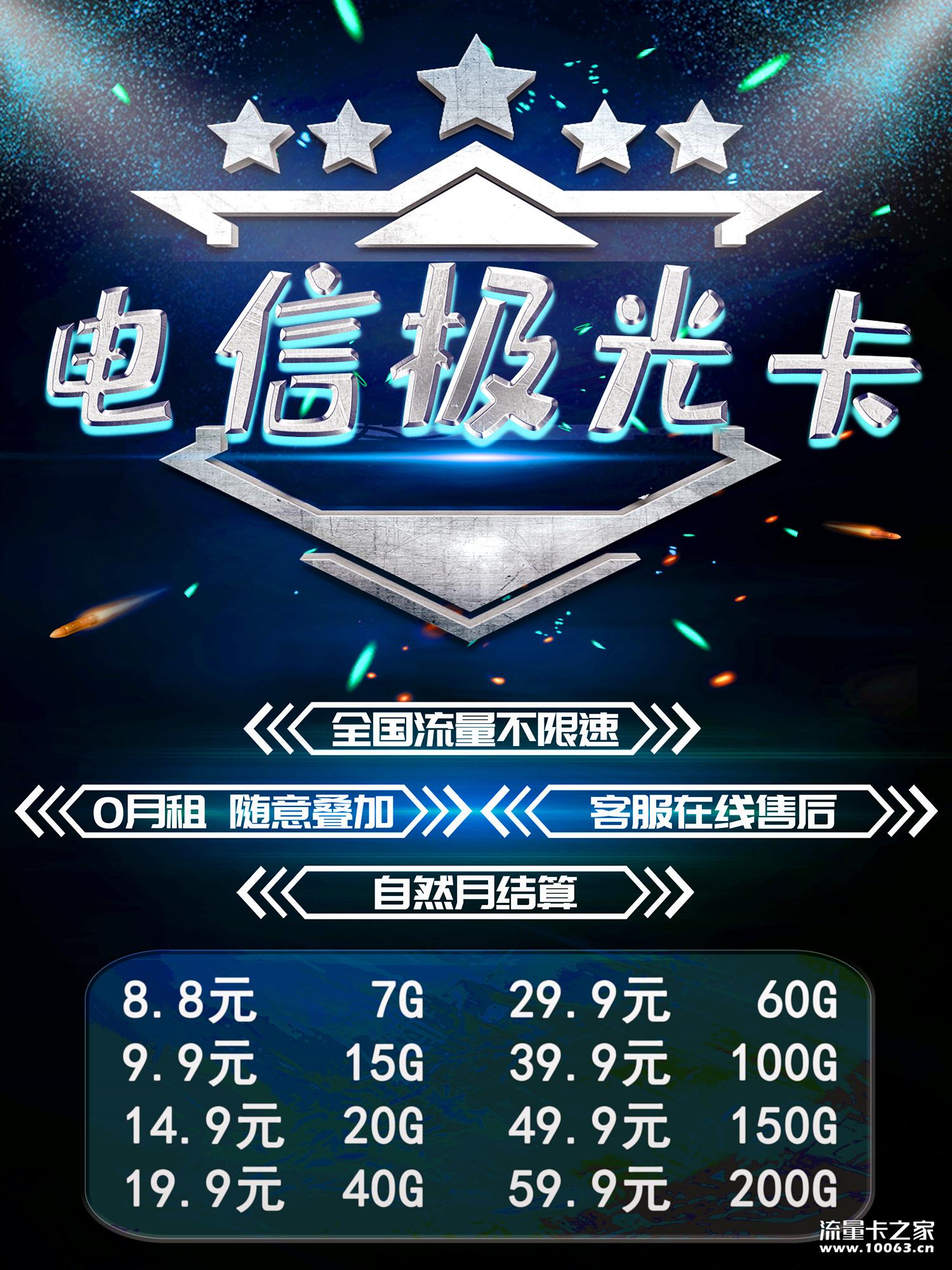 申达电信极光卡 诚招代理